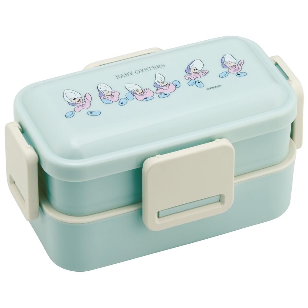 Skater Bento Soft Domed Made In Disney Alice In Wonderland Young PFLW4AG Box, 2-Tier, 600ml, Women's, Antibacterial, Filling, Lid, Japan, Design,