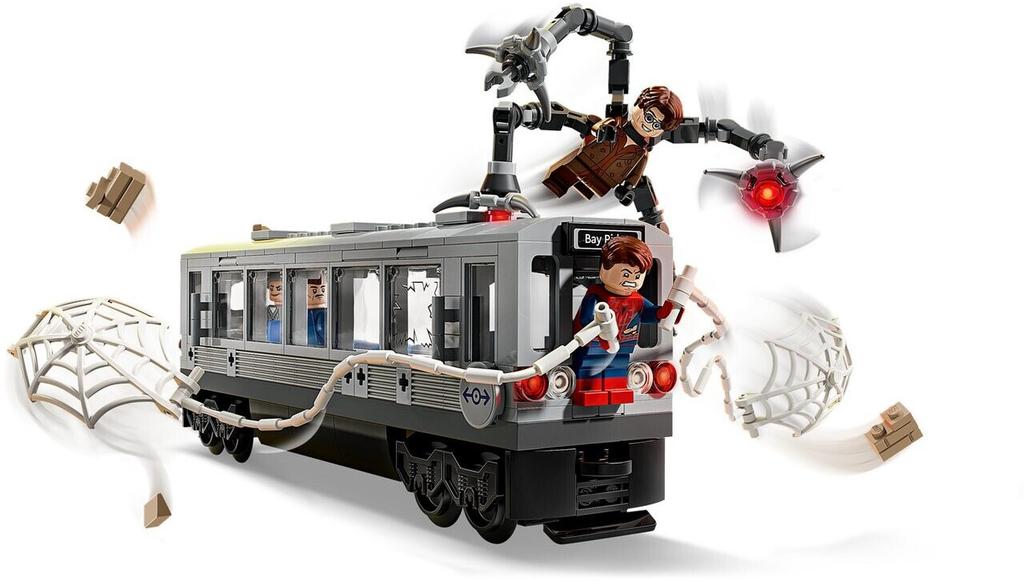 LEGO Konstrukteur Marvel – Spider-Man gegen Doc Ock: Schlägereien im Untergrund (76321)