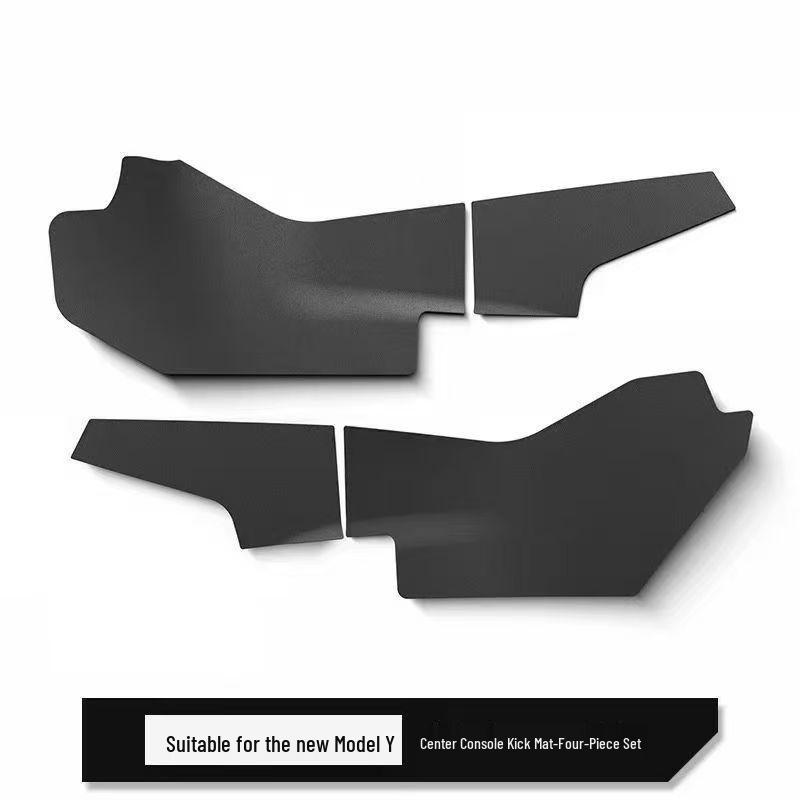

Tesla Model Y/YL TPE Anti-Kick & Scratch Protection Mat (4-Piece Set) for Center Console No Specification