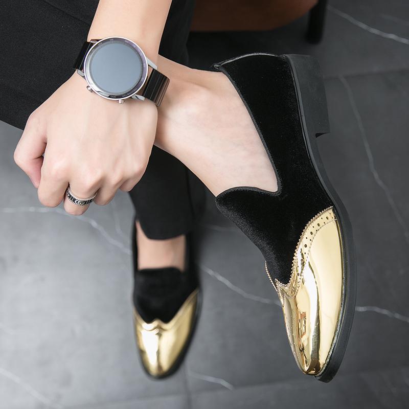 Tassel leather shoes men's suede men's beanie shoes retro business loafers soft soles versatile breathable wedding shoes