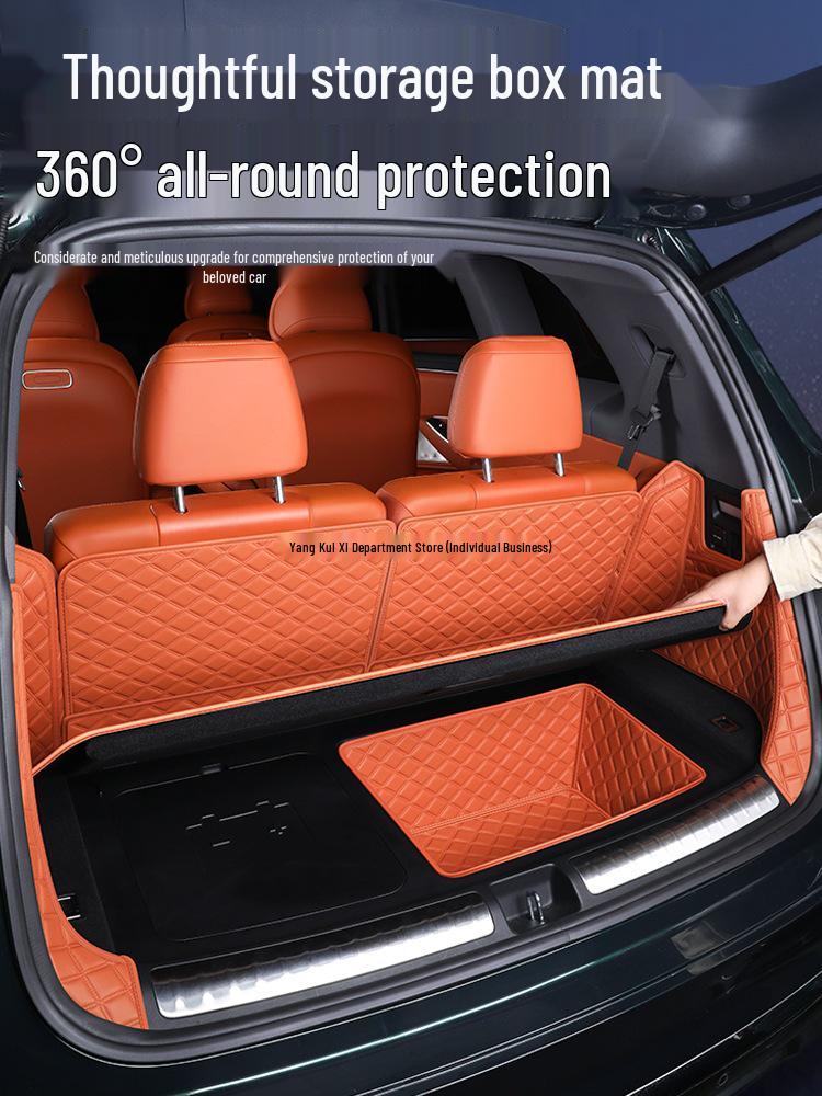Geely Galaxy M9 Trunk Mat - Full Coverage Tailgate Mat & Car Interior Decoration Accessory