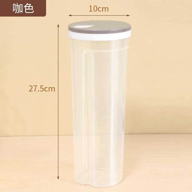 Noodle Jar Sealed Household Food Jar Grain Storage Box Transparent Moistureproof Storage Jar Kitchen Pasta Rice BeanFood Storage