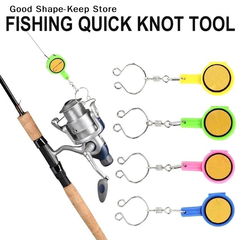 Fishing Knot Tying Equipment Fast Tie Knotter Tool Portable and Safe for Effortless Bait and Hook Connections