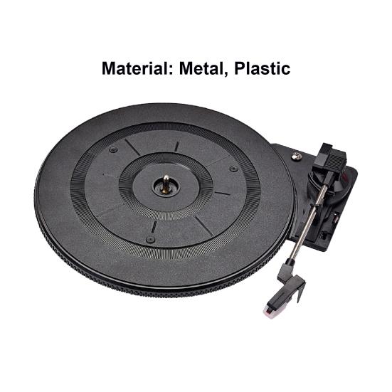 Turntable Player Portable Minimalistic Plastic Automatic Arm Return Turntable Player for Leisure