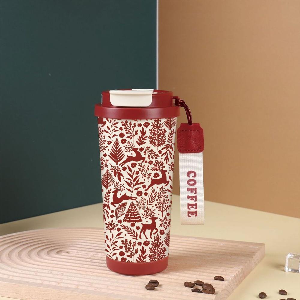 Insulation Or Cooling Christmas 316 Stainless Steel Cup 530ML Thermal Mug  for Boys and Girls
