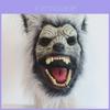 Beleuchtete Wolfskopfmaske mit Krallen für Halloween-Kostüm und Cosplay