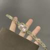 Temperament Haute Women'S Watch Diamond-Encrusted Square Bracelet Watch Fashion Light Luxury Xiaoxiangfeng Watch