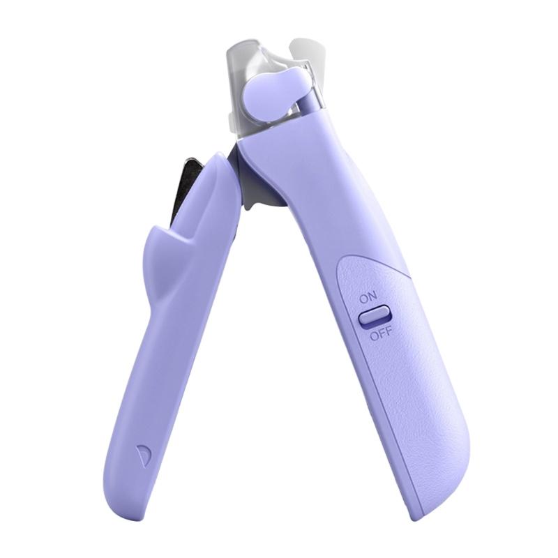 Dogs Nail Trimmer with LED Light Scratching LED Light Home Use Pet Nail Trimmer Nail Trimming Prevents Splitti