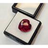 Certified Red Color Mozambique Ruby Heart Cut 10 Ct Fabulous Loose Gemstone