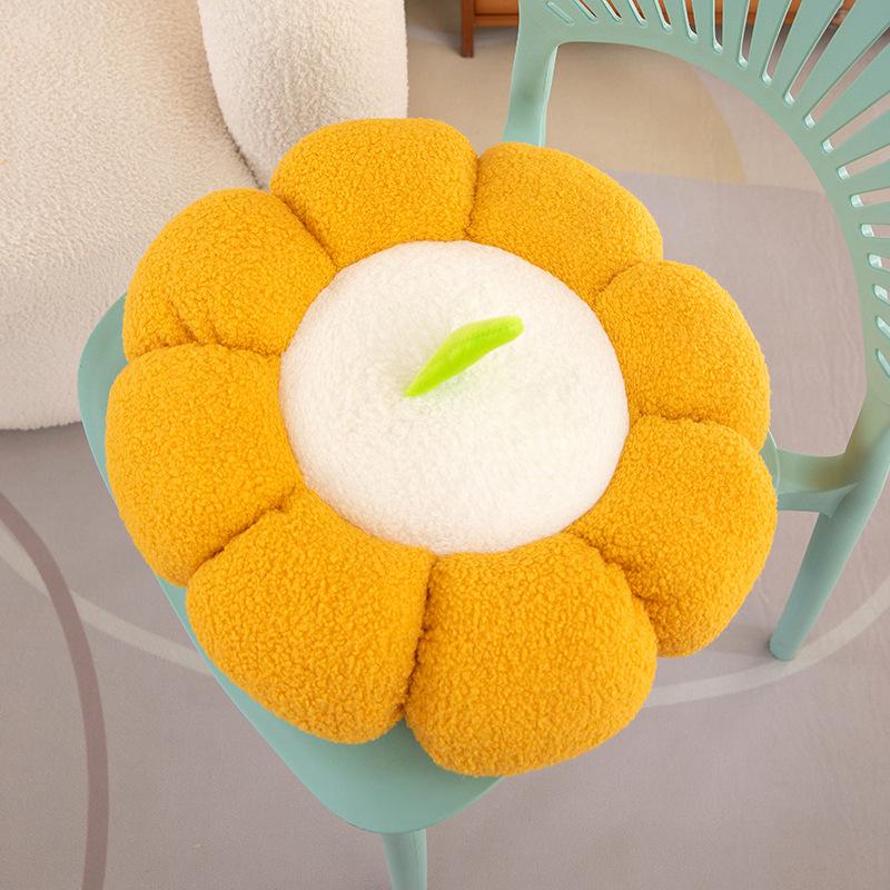 Autumn and winter pumpkin futon seat cushion ground seat pier lazy living room butt cushion tatami bay window pad HZ