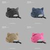 Cute Cat Ear Hat Unisex Cotton Sun Protection Cap With No Brim For Summer And Spring