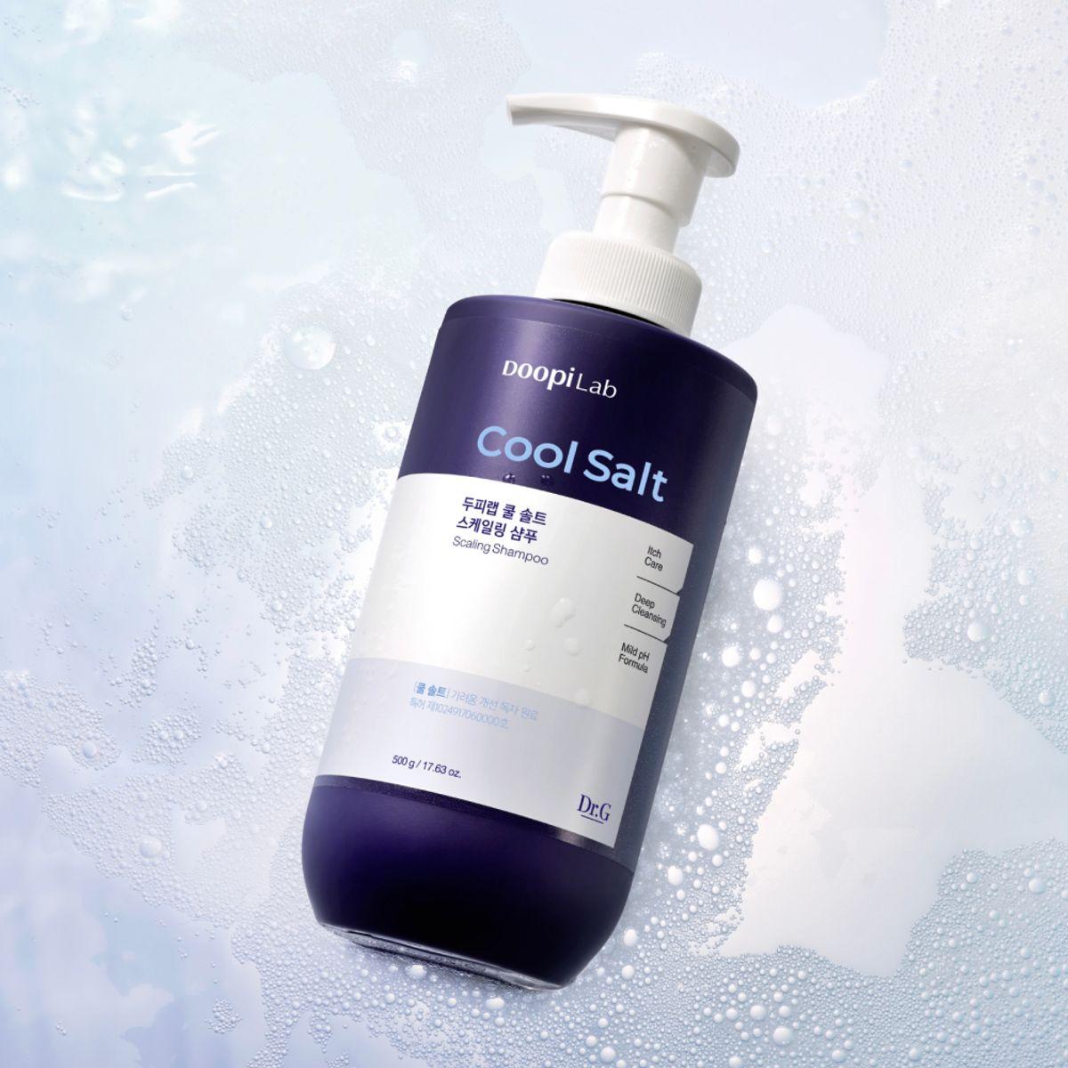 

Scalp Lab Cool Salt Шампунь для пилинга кожи головы 500 г — Глубокое очищение и охлаждающий детокс для здоровой кожи головы