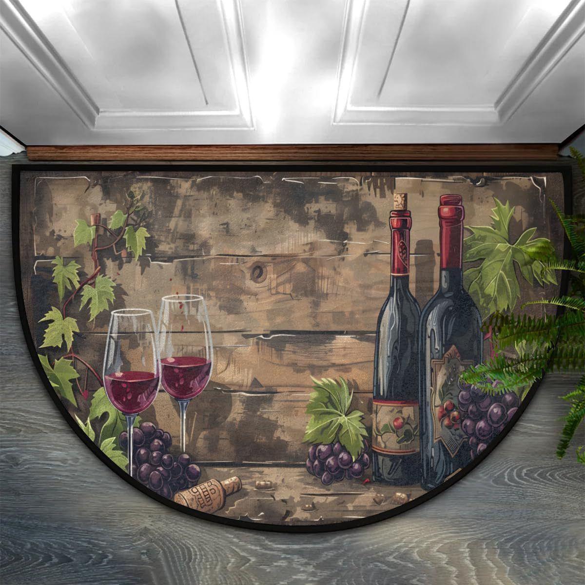 

Принтованные коврики для пола, декоративные коврики для прихожей, нескользящие коврики для ванной и туалета 0.4M-0.6M дубильная кора