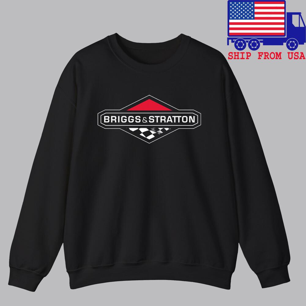 Briggs amp; Stratton Men#039;s Black Size S to 3XL Unisex T-Shirt XXXL