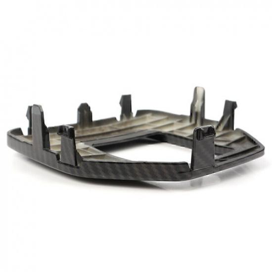 Carbon Fiber Gear Shift Panel Cover Fit For Alfa Romeo Giulia Stelvio 2017-