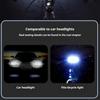 Rainproof Design Bicycle Front Rear Light IPX6 Waterproof Cycling Headlight  Road Bike
