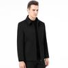 Autumn and winter men's jacket double-sided woolen casual short coat middle-aged woolen coat cashmere men's style