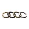 Trigger Plated Gate Spring O-Ring Buckles Carabiner Purses Handbags Bag Belt Buckle Snap Clasp Clip