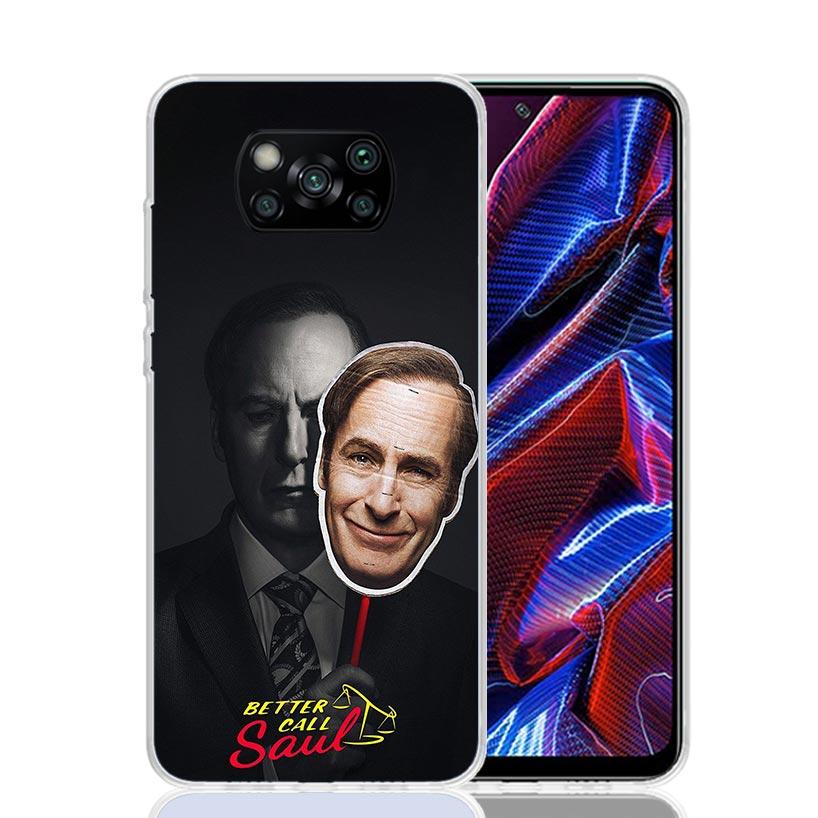 Better Call Saul TV Case Phone Cover for Xiaomi Redmi Note 10 9 9S 8 8T 7 5 Pro Mi 12T 11T 10T 9T 12 11 Lite A3 A2 Trend Fundas