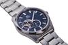 Orient Men's Contemporary Semi-Skeleton Automatic Watch with Open Heart Design, Navy Blue, RN-AR0002L, with Japanese Manufacturer's Warranty