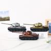 Creative Metal Tank Model Children's Figurine, Military Alloy, Durable, for Boys, Tabletop Decoration Item