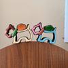 Contrasting Lines Puppy Hairpins Women's High-end Sense Cute Shark Clips Fashion Hair Accessories
