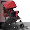 Solid Four Color Wheeled Baby Stroller Lightweight Foldable Convertible Seat