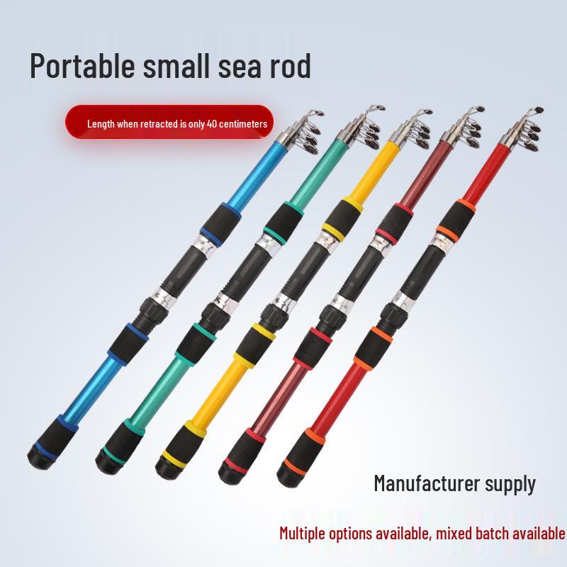 Ultra Hard Carbon Long Cast Sea Fishing Rod Set