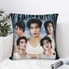 Zhang LingHe Square Pillow Case CDrama Actor Cushion Cover Funny Polyester Decor Pillowcover for Car Xcm