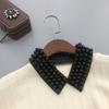 Elegant Detachable False Collar Faux Pearl Collar Ladies Sweater Shirt Sewing False Collar Sweater Dress Supplies