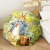 1PC Rabbit Carrots Garden Scene Automatic Umbrella - Suitable Travel Outdoor Portable Umbrella Birthday Gift Daily Essentials