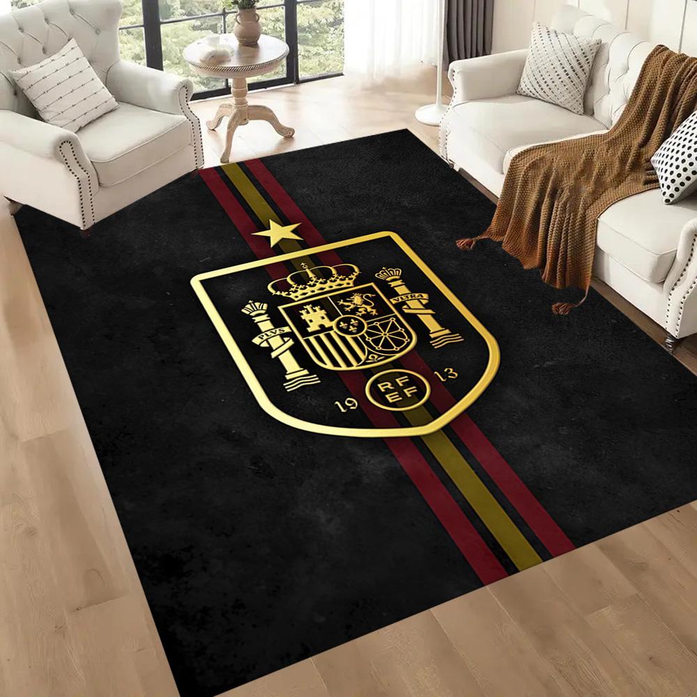 Atletico Madrid Area Rug Suitable For Hallway Bedrooms Decorate Room Playrooms Antislip Carpet Anime Office Decor