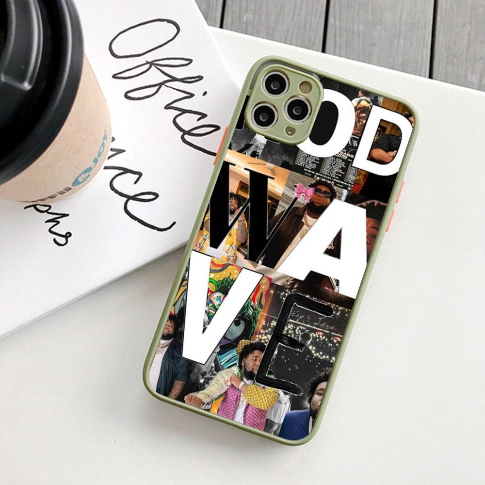 Rod Wave Rapper Cool Man Phone Case For IPhone 14 11 12 13 Mini Pro Max 8 7 Plus X XR XS MAX Translucent Matte Cover