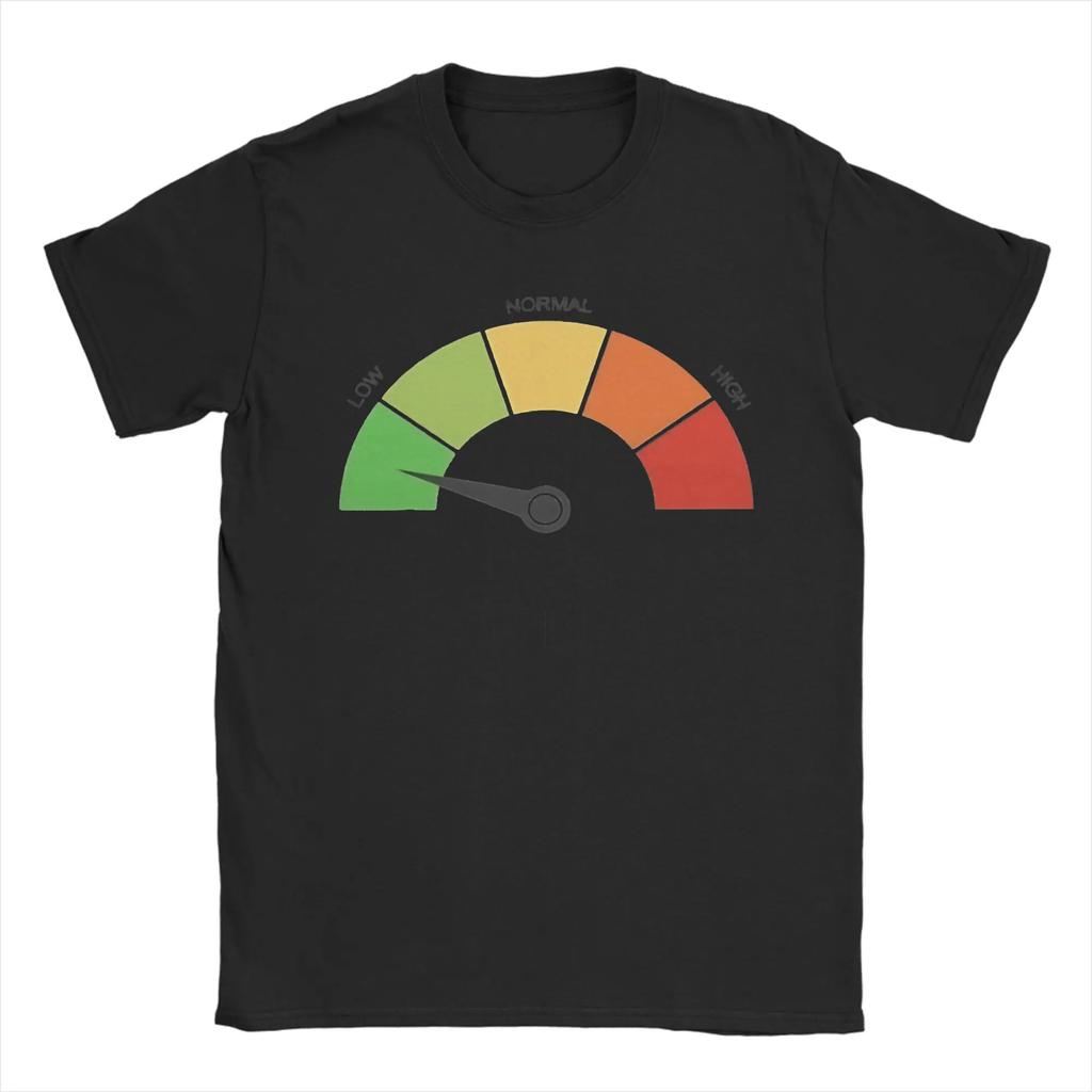 Cortisol Low Level Meme Printed Tshirt 2026summer New Unisexs Cotton Tshirt Modern Cool Casual Tshirt Fun Y2K Oversized Tshirt