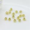 Set of 20 Round Bracelet Connector Clasps Positioning Bead for Necklaces Fashionable Spacer Beads for Jewelry Making
