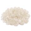 50pcs Dual Color Imitation Jade Acrylic Beads Round Large Hole Beads Loose Spacer Beads For Jewelry Making DIY Keychain Bracelet