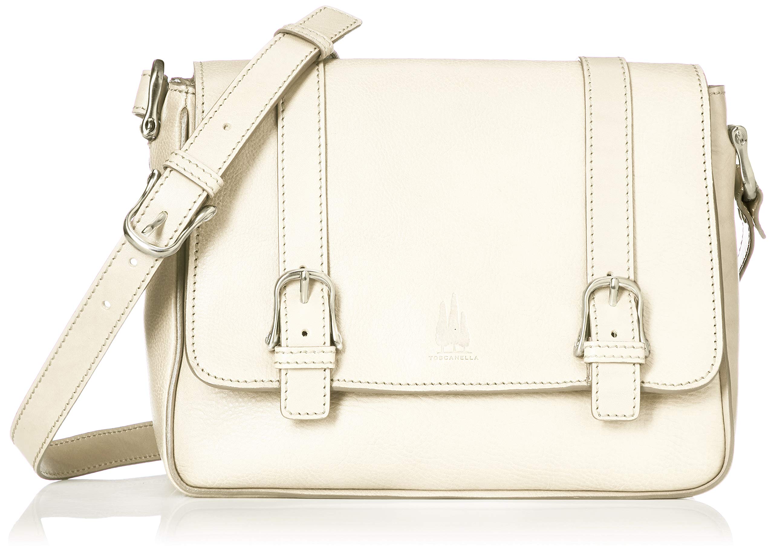 

Vachetta Leather Crossbody Shoulder Bag Ivory [Toscanera] 2141-VA слонова кістка