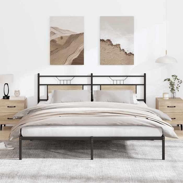 VidaXL Bed Frames Without Mattress Sonoma Oak 160x200 Cm 4106795