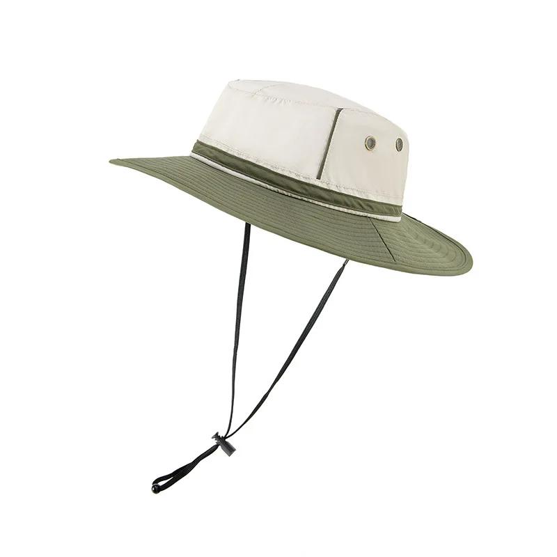 High Quality Dry Quickly Sunshade Fisherman Hat Women Summer Beach Sun Cap Men Big Size Bucket Hats Fishing Cap 56-58Cm 58-60Cm