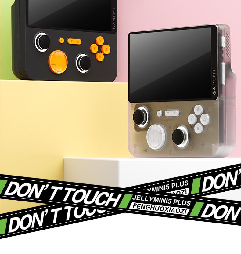 E5Plus Open Source Duales System 5-Zoll Handheld-Spielkonsole mit WiFi & Bluetooth für Android/PSP-Spiele