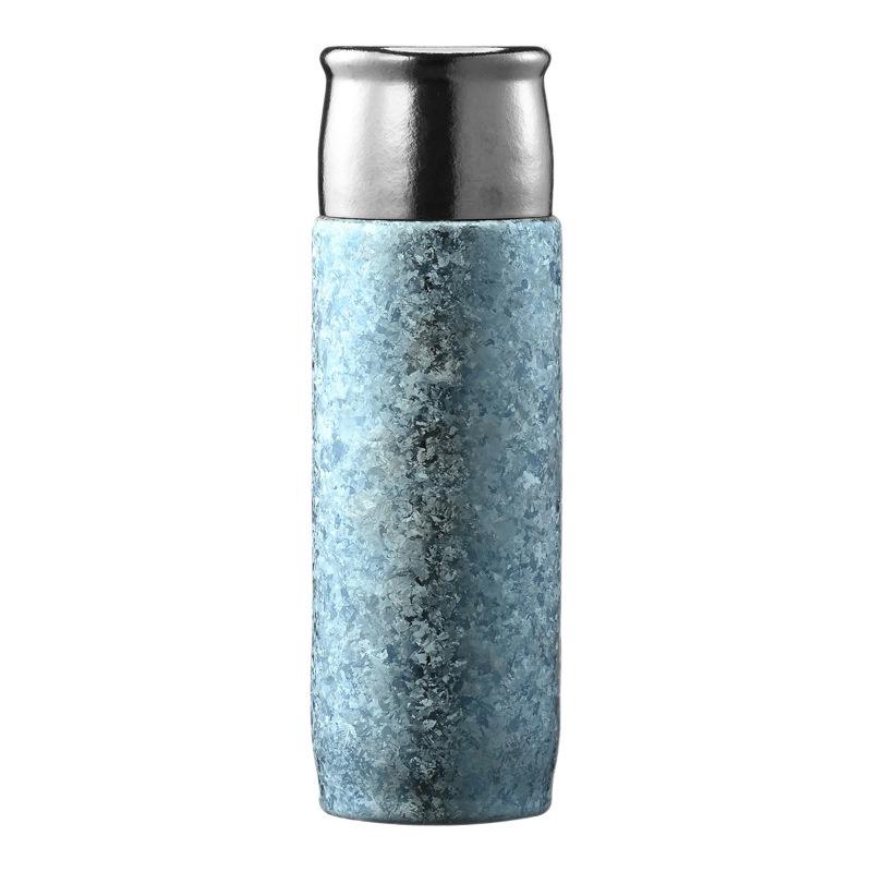 Tazza Termica Premium in Titanio Puro con Tappo Magnetico – Tazza Portatile da Esterno per Auto per Acqua e Infusione Tè