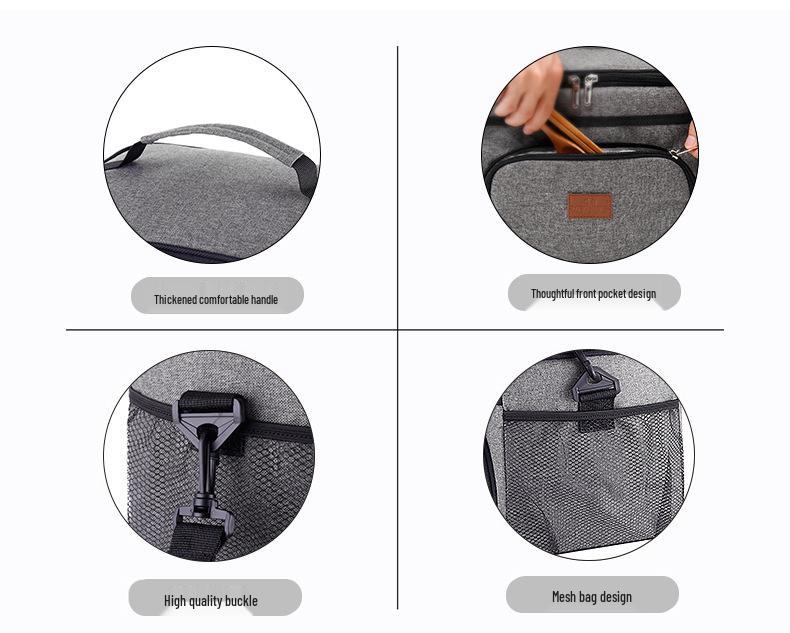 15L Nepropustná izolovaná pikniková taška - Zesílená pro venkovní použití, Udržuje jídlo čerstvé a studené