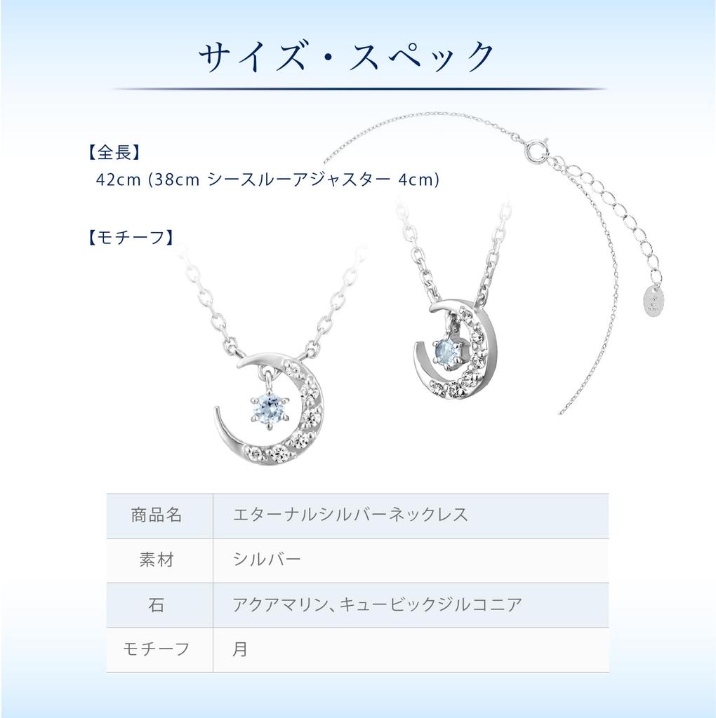 Eternal Silver Necklace 111744121817 4℃