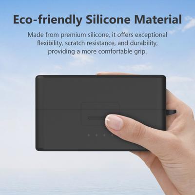 Silicone Protective Case for DJI Mic 3 Shockproof Anti-Scratch Wireless Microphone Transmitter Receiver Charging Case Protector Cover