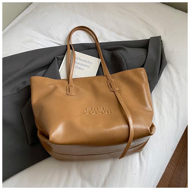 Large Capacity Tote Bag Women's Commuter Underarm Bag