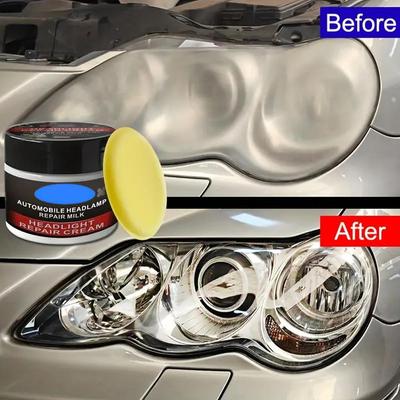 Car Headlight Restoration Kit Polishes & Waxes For Refurbishment Yellowing Reduction Oxidation Prevention Defogging Enhance G2L9