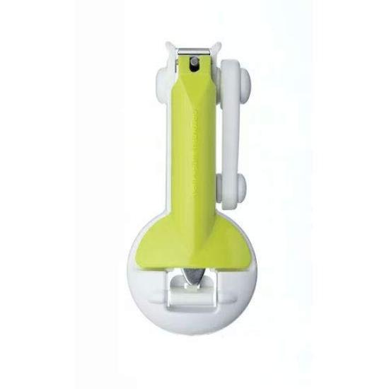 Green Bell Stainless Steel Nail Clippers with Magnifying Glass To Prevent Ingrown Toenails
