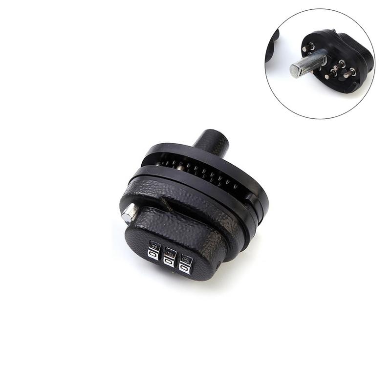 Anti-theft Security Lock UniversalMountain Bike Lock Black Password Key Lock Cycling Durables Safety Supplies