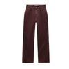 Spring New Women's Clothing Metal Button Decoration Multi-Color Selection Straight High Waist Casual Denim 6164059
