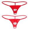 Menn Undertøy Patent Leather Thong Bikini Jock Straps Undertøy